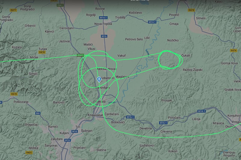 Britanski avion opet kružio iznad RS-a, ostavio zanimljiv “trag” iznad Laktaša