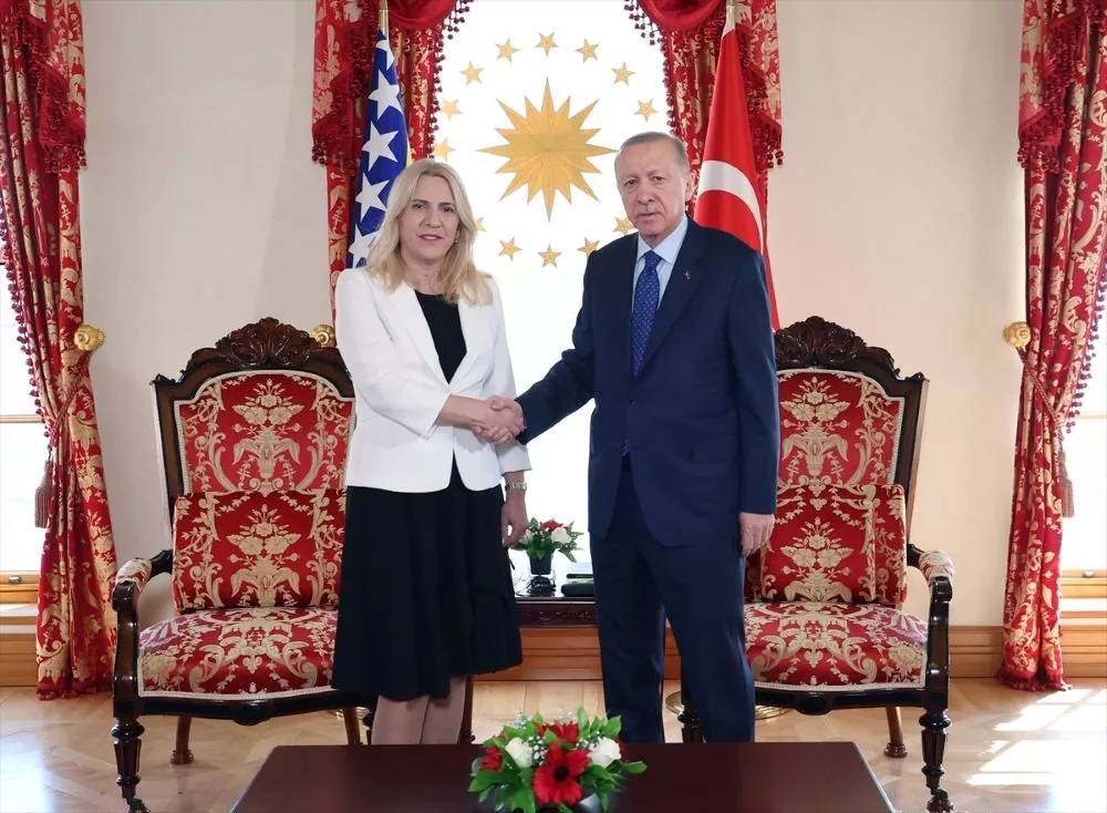 Cvijanović se izvinila Erdoganu zbog Bećirovićevog prijedloga