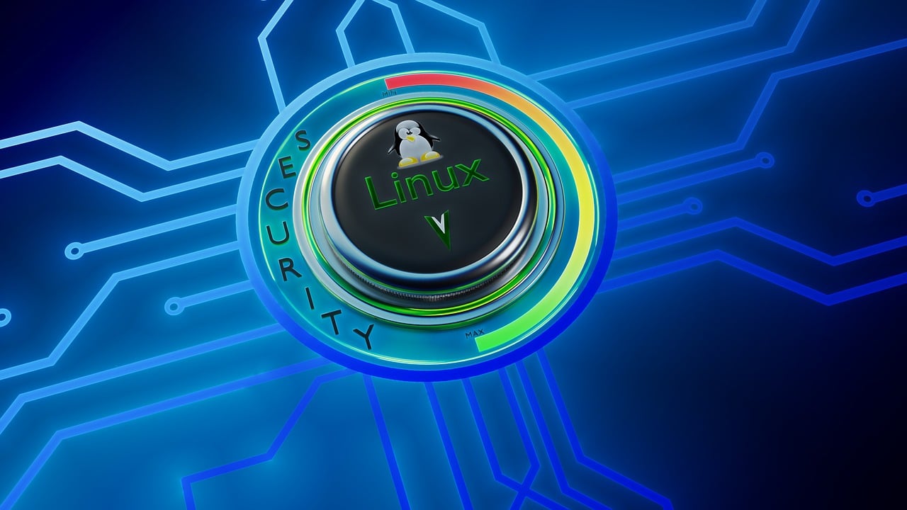background, security, 3d wallpapers, linux, 3d, blender
