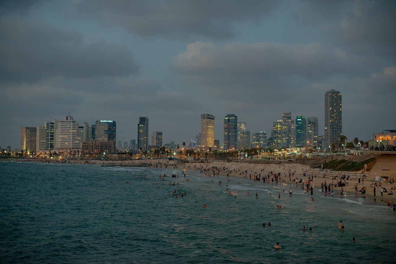tel aviv, nature, israel, city, sea, jaffa, beach