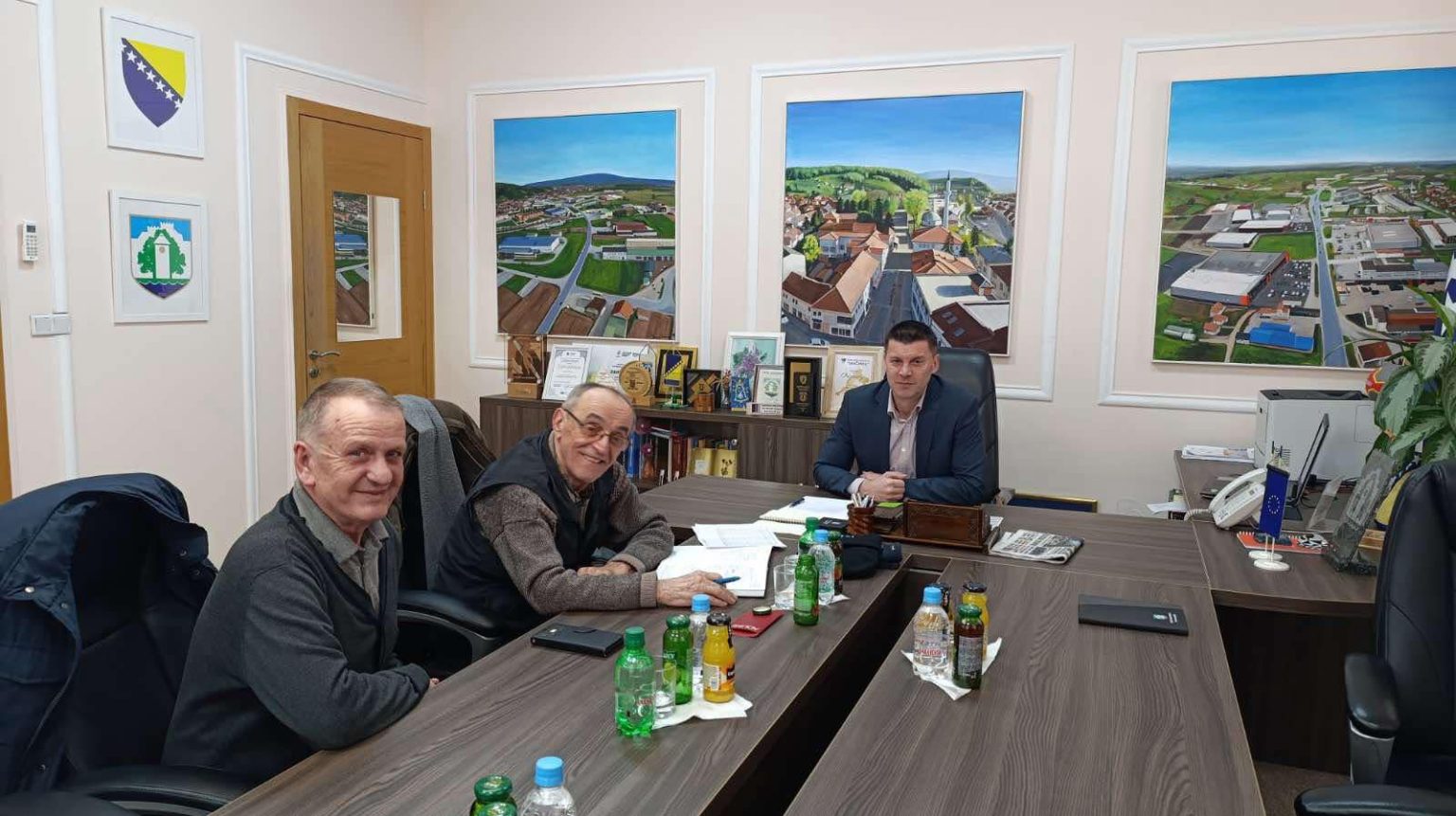 Sastanak predstavnika Udruženja penzionera Gračanice s gradonačelnikom