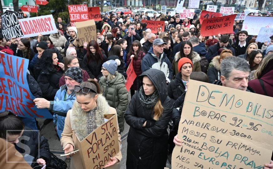 Zenica i Sarajevo u znaku protesta: Građani traže pravdu i odgovornost