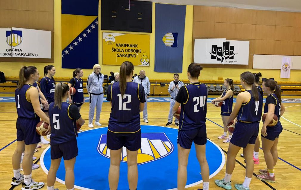 Sutra okupljanje ženske košarkaške reprezentacije BiH pred završnicu kvalifikacija