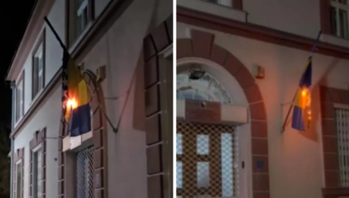 U Brčkom zapaljena zastava BiH na objektu u vlasništvu Distrikta