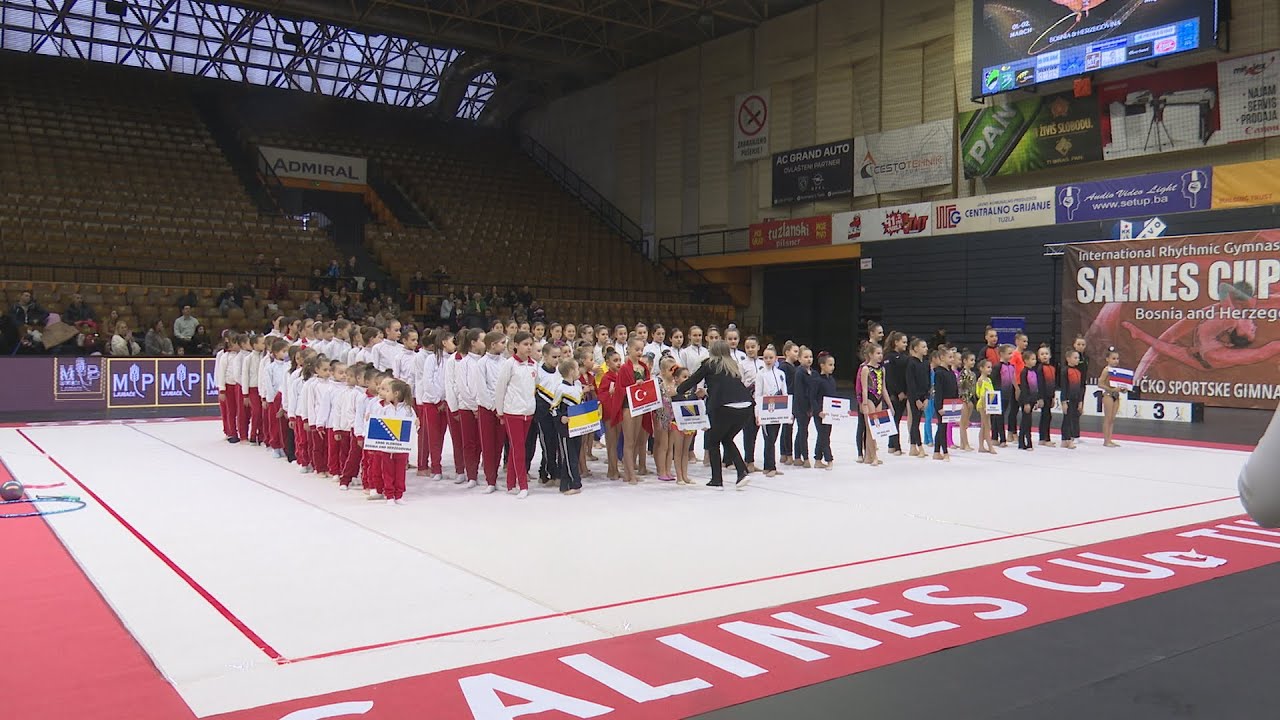 Počeo 14. “Salines Cup” u Tuzli: Među 350 takmičarki i najbolji iz Ukrajine