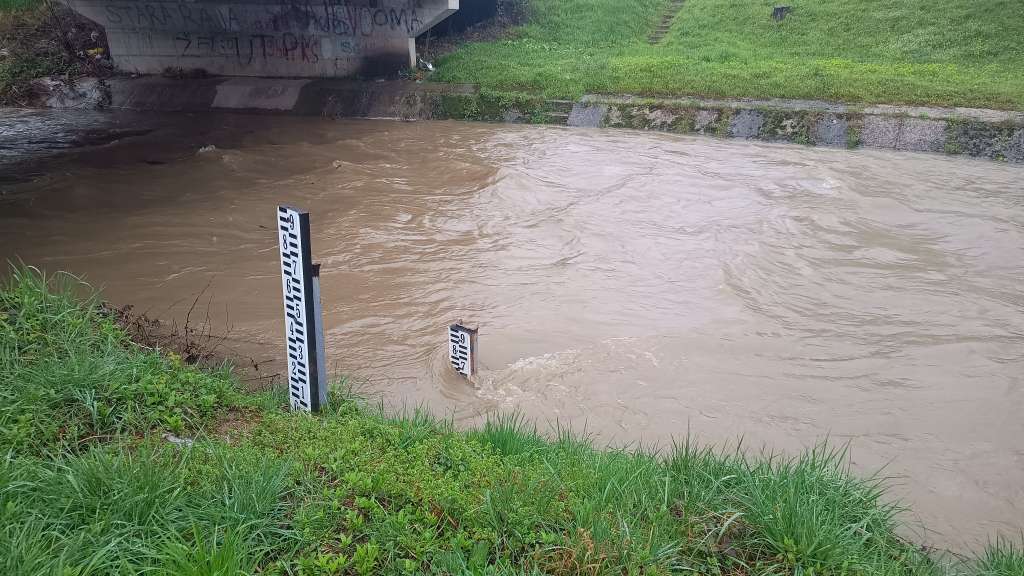 Vodostaji rijeka u TK u padu