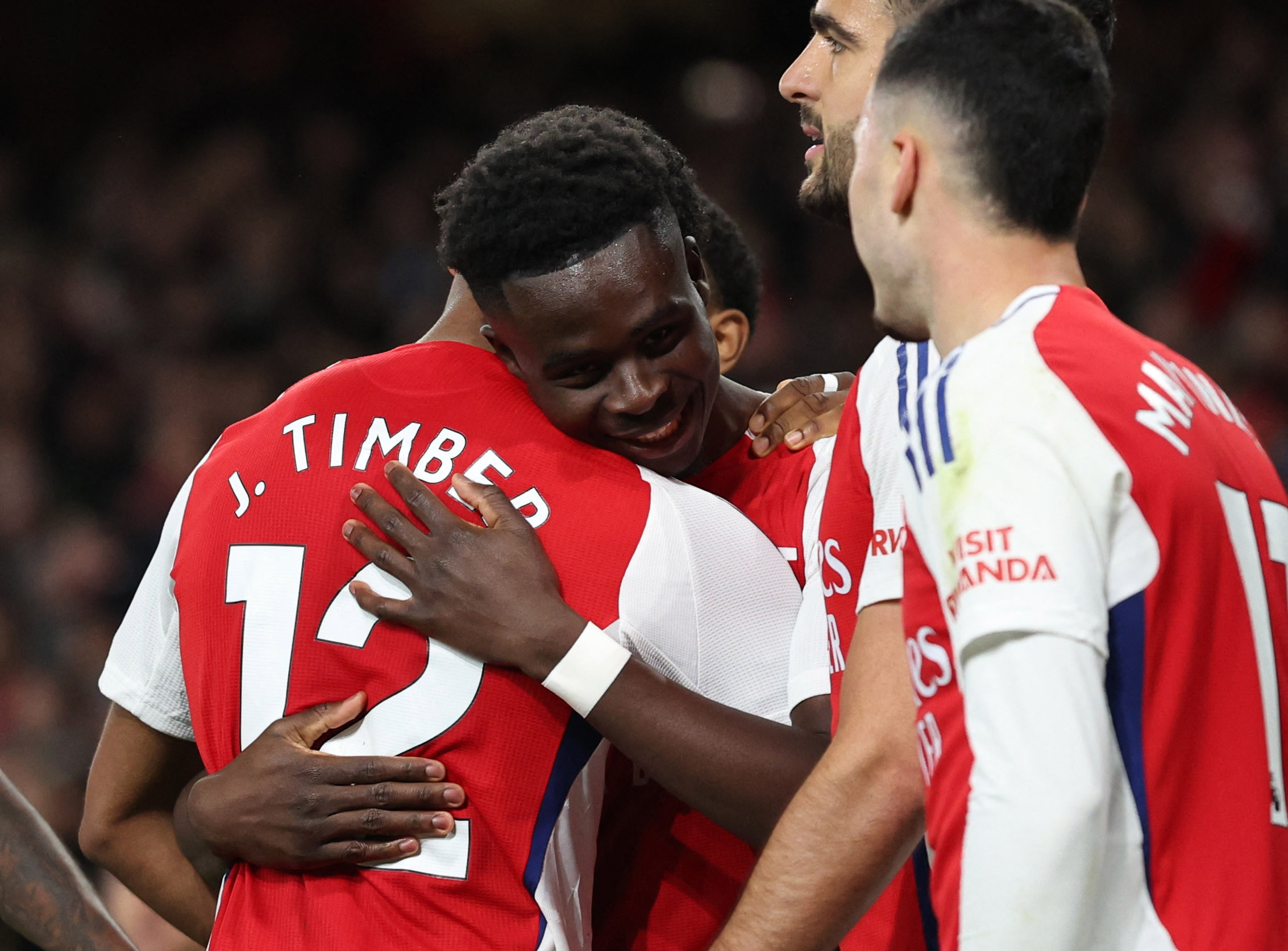 Saka se vratio, Arteta ponovo s osmijehom