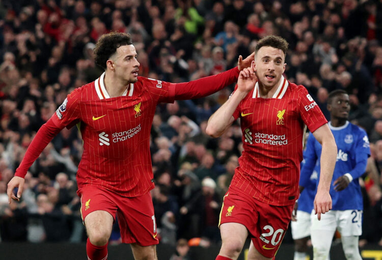 Jota donio pobjedu Liverpoolu u Merseyside derbiju i približio ih tituli