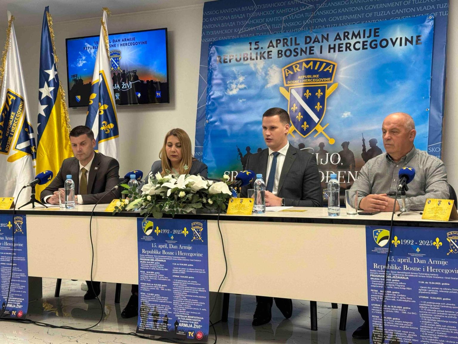 Centralna manifestacija Dana Armije RBiH 15. aprila u Gračanici