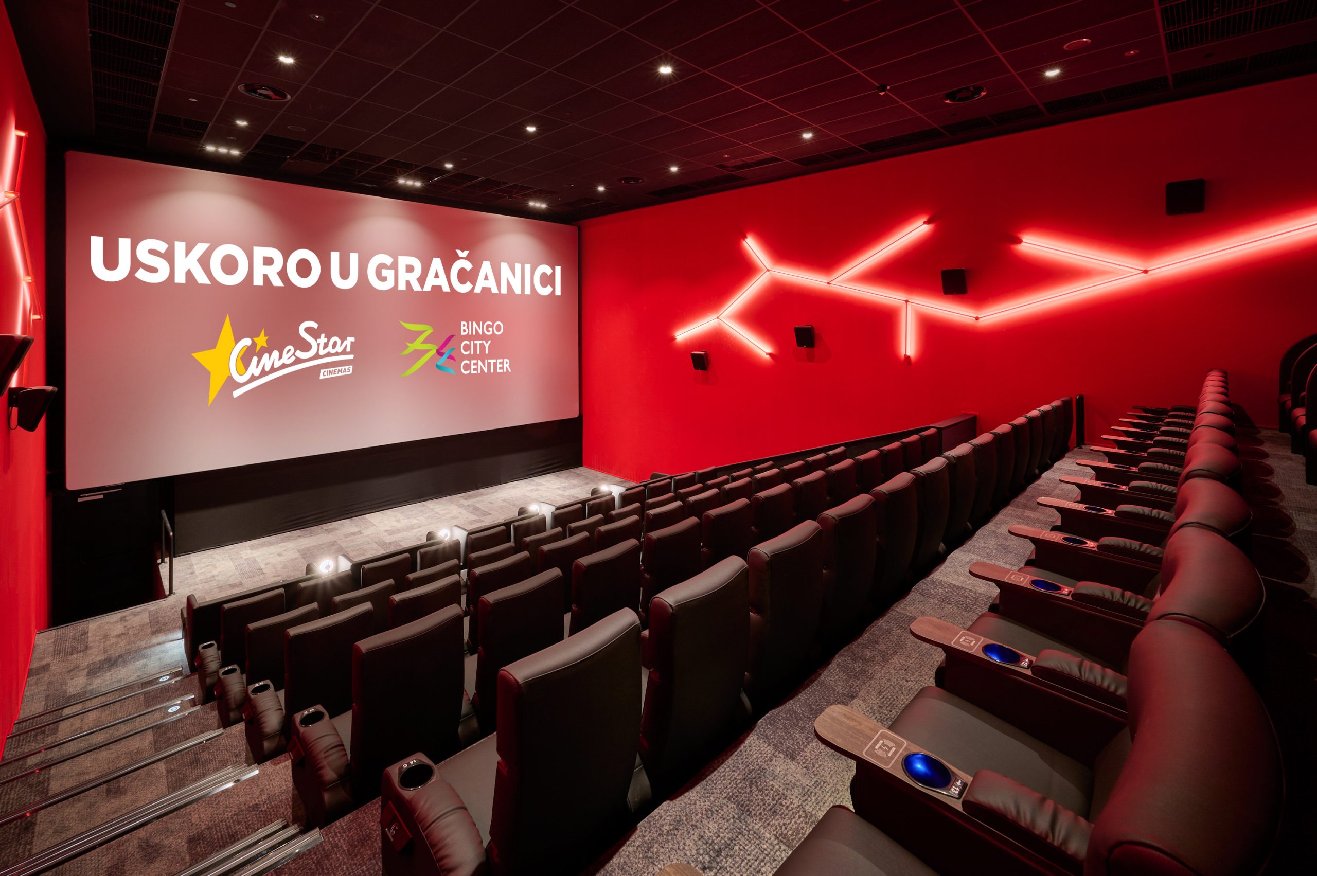 CineStar otvara vrata u Gračanici u oktobru: Stiže kino s pet zvjezdica