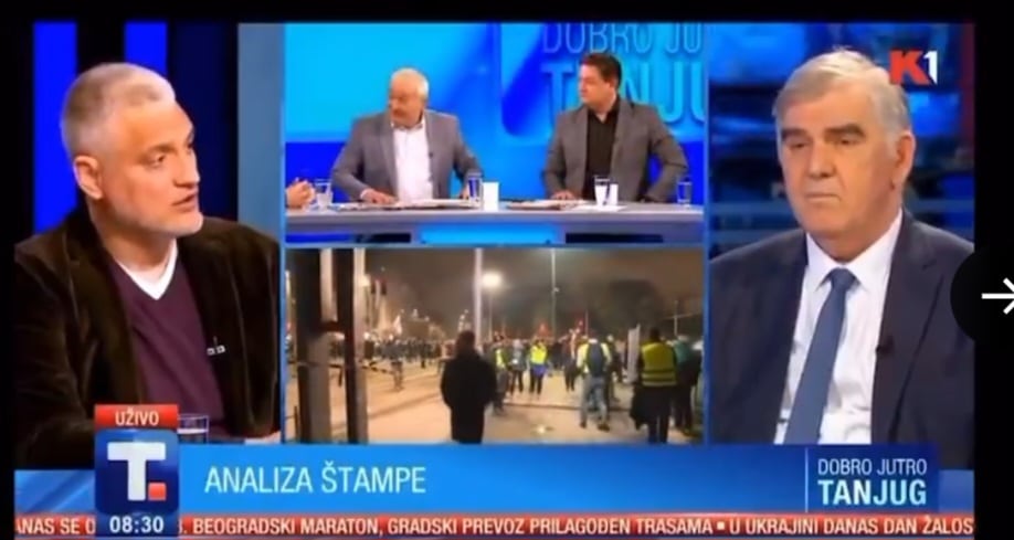 Jovanović u TV emisiji tvrdio da je spriječio građanski rat (VIDEO)