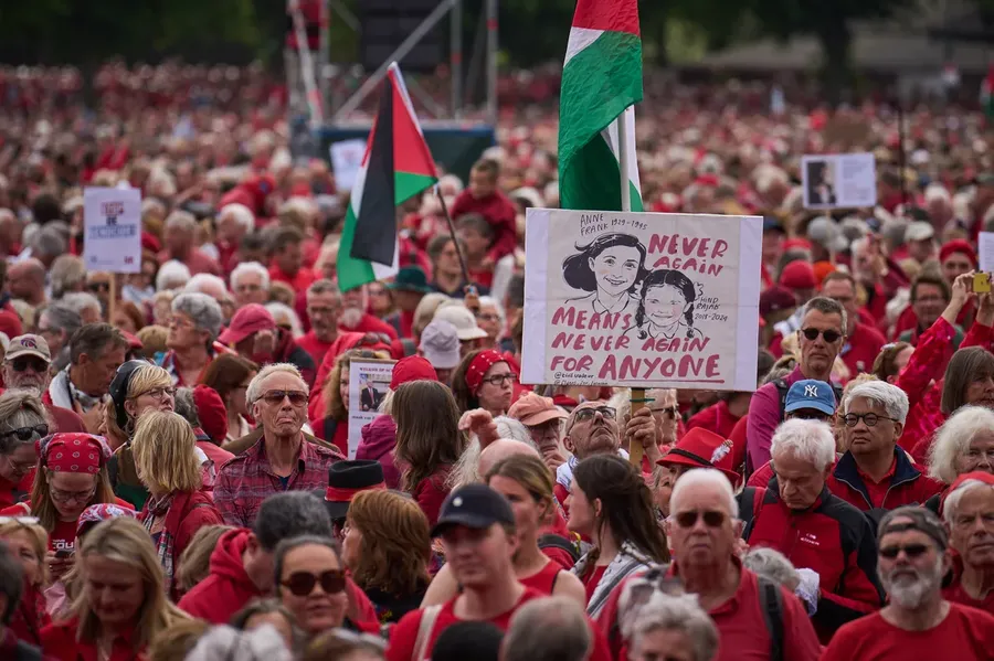 Protest u Haagu: Desetine hiljada zahtijevaju oštriji stav prema Izraelu
