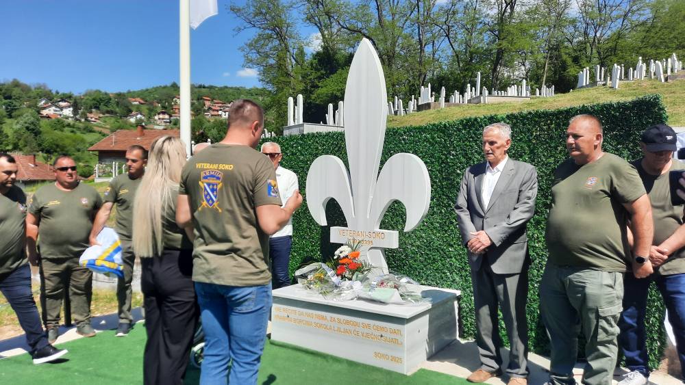 Soko odao počast veteranima: Otkrivena spomen-ploča i Ljiljan
