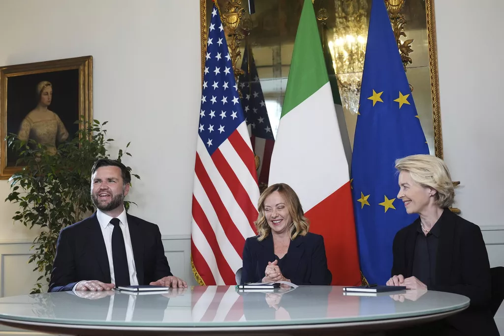 Von der Leyen i Vance razgovarali u Rimu: Fokus na trgovini, Ukrajini i sigurnosti