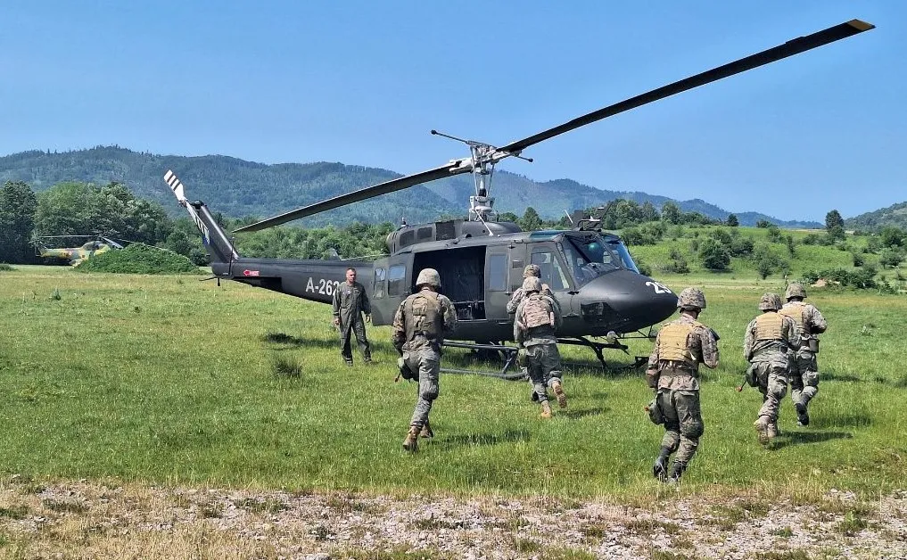 Oružane snage BiH i EUFOR vježbali koordinaciju na Manjači