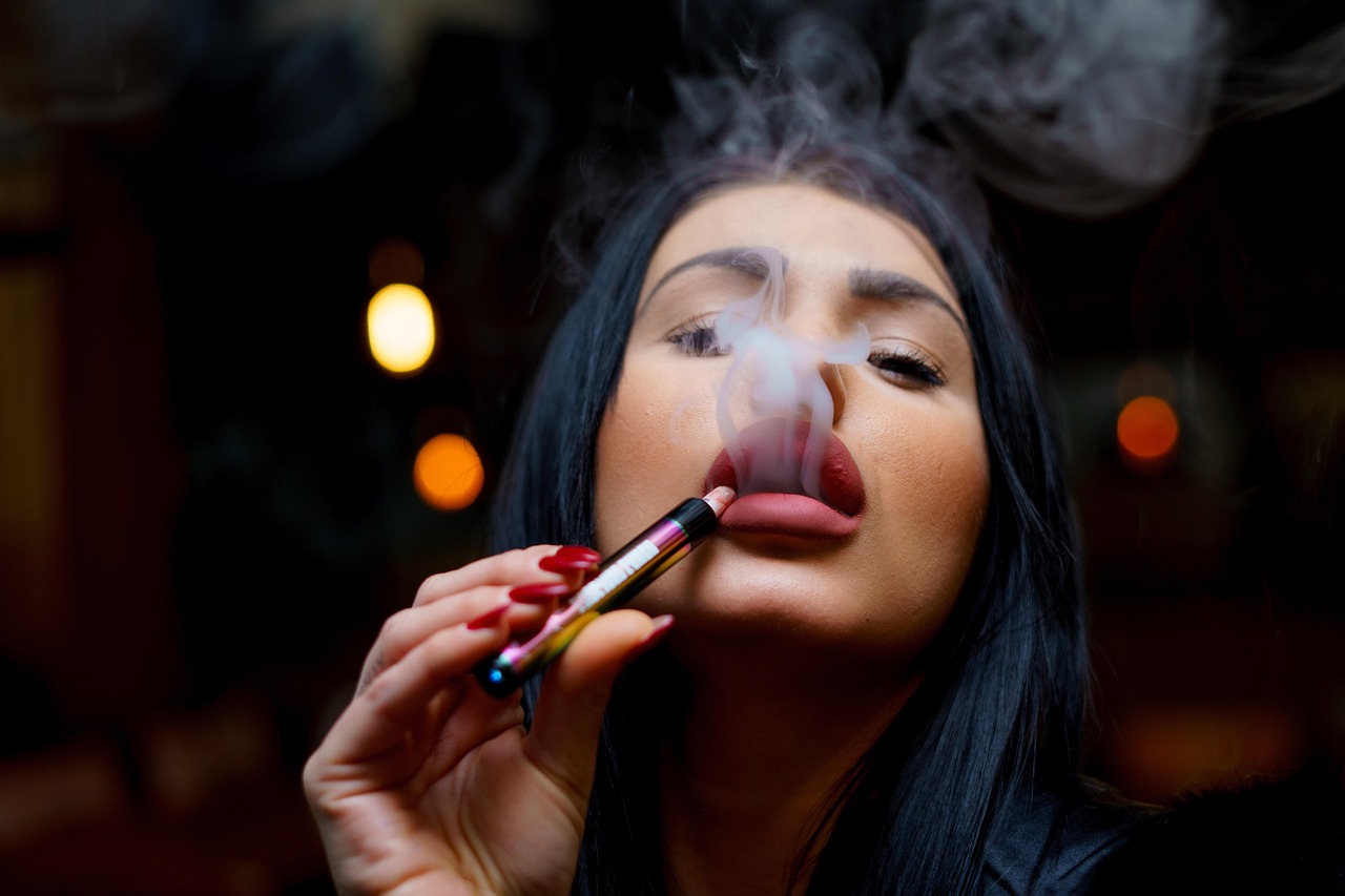 woman, e-cigarette, cigarette, smoking, nicotine, addiction, portrait, vape, vaping, e-cigarette, vape, vape, vape, vape, vape, vaping, vaping
