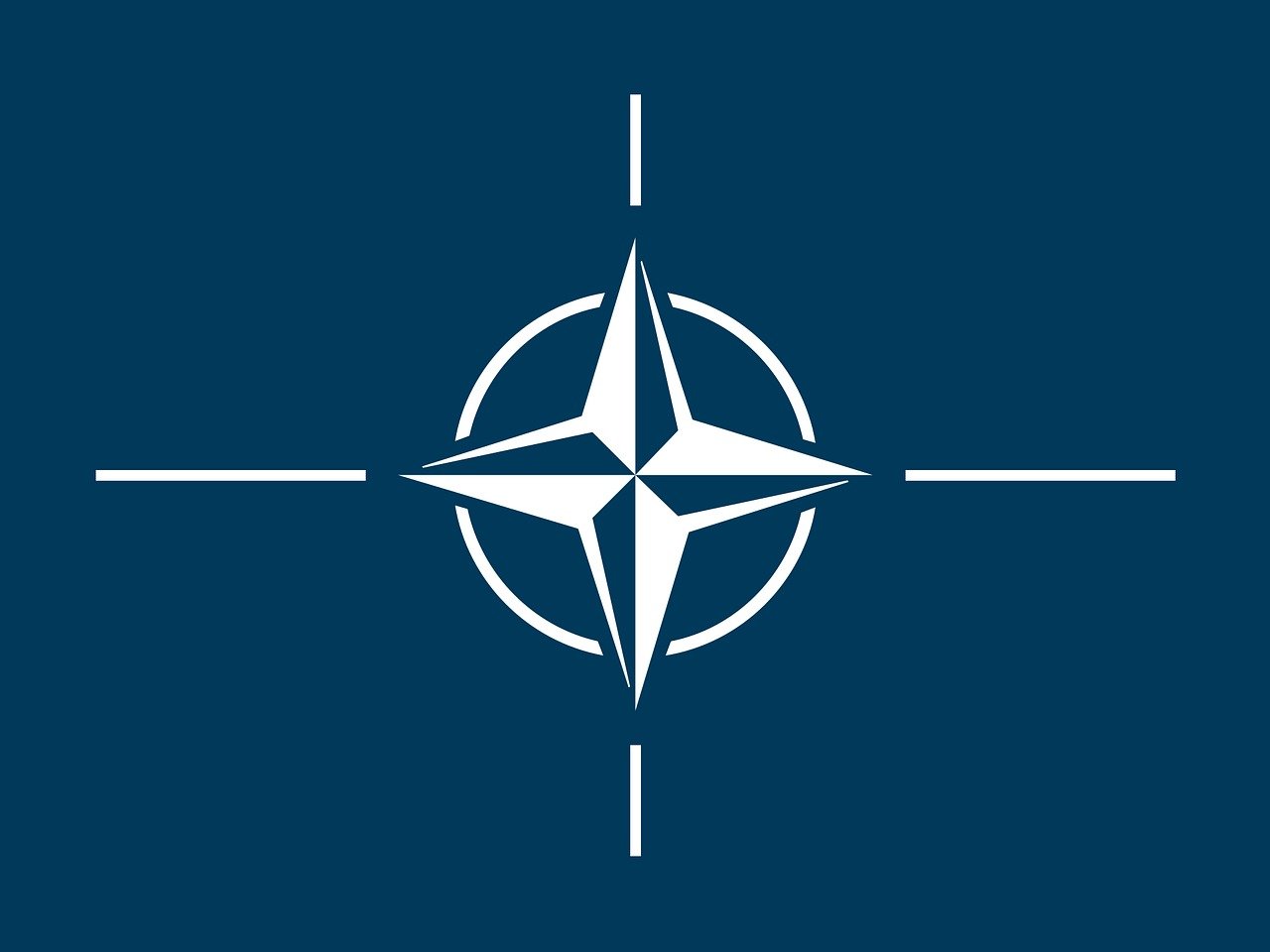 flag, nato, north, atlantic, treaty, organization, circle, star, blue, alliance, blue circle, nato, nato, nato, nato, nato