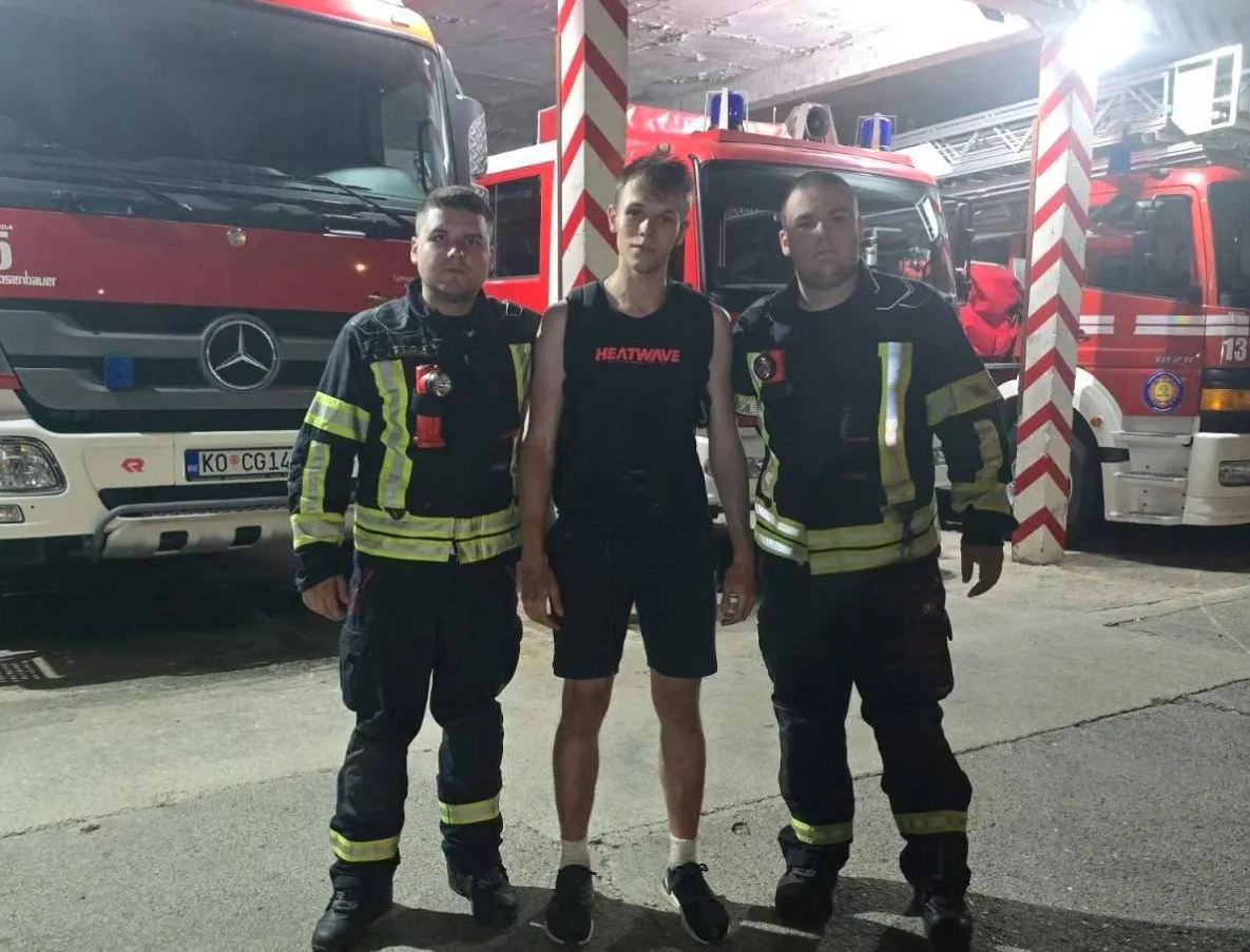Crnogorski vatrogasci “spasili” Poljaka koji se izgubio 20 metara od magistrale