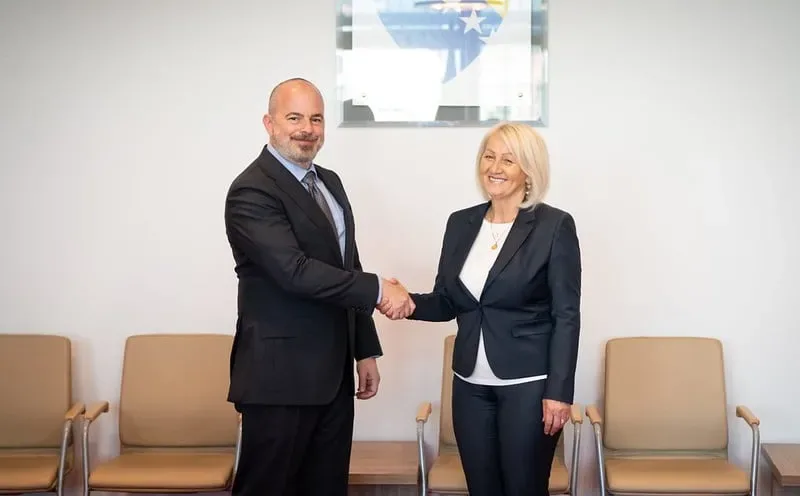 Krišto sa Ginkelom: SAD i BiH nastavljaju strateško partnerstvo