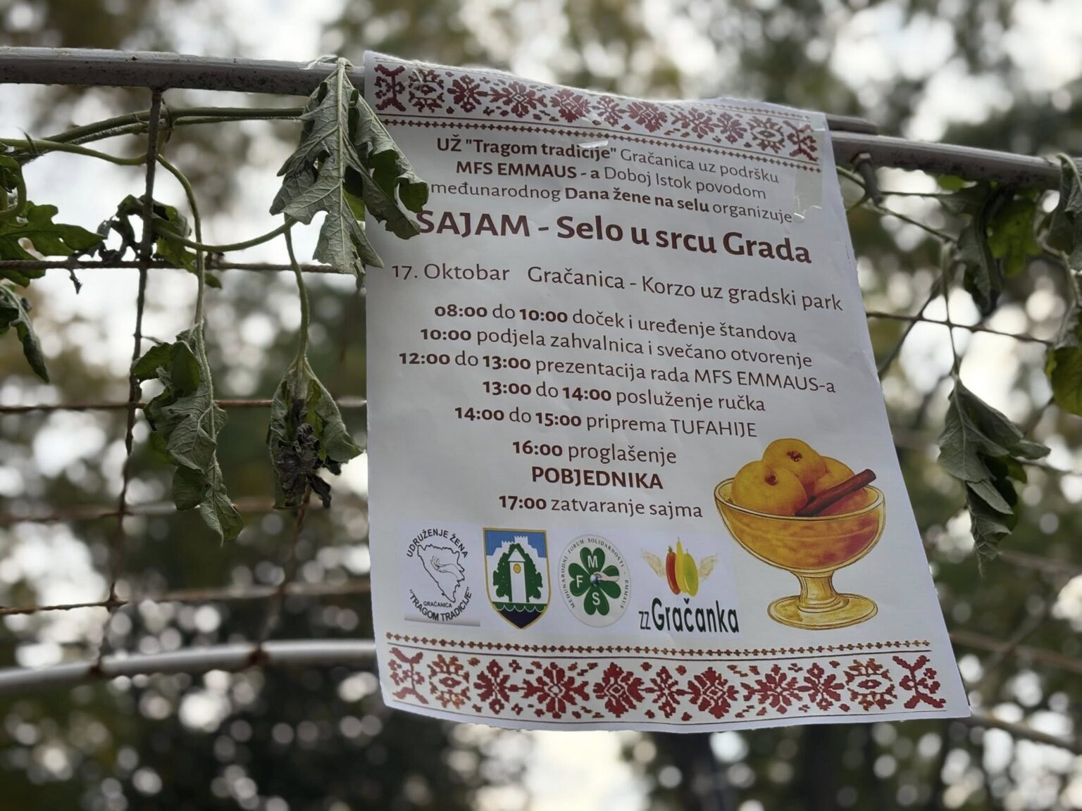 Udruženje žena “Tragom tradicije” održalo sajam pod nazivom “Selo u srcu Grada”