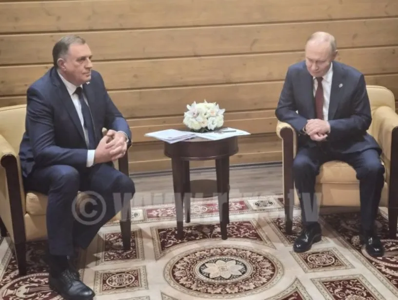 Putin se sastao sa Dodikom u Sočiju