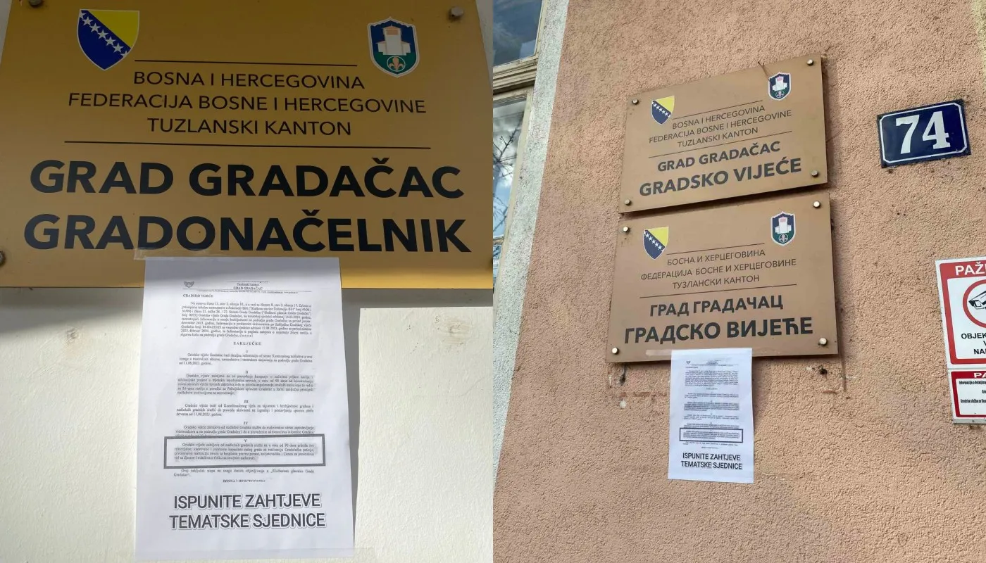 Gradačac: Građani traže ispunjenje obećanja vlastima nakon godinu dana