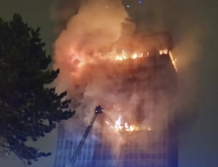 Požar u zgradi Vijesnika u Zagrebu: Bez žrtava, šteta ogromna