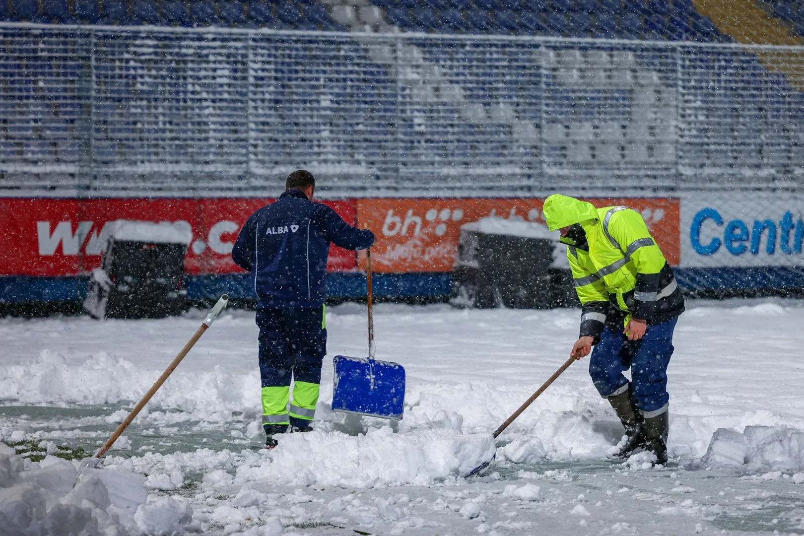 Utakmica Željezničar – Sloga pomjerena zbog sniježnog nevremena
