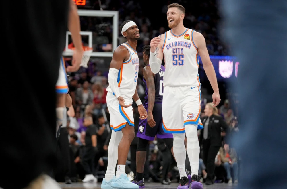 Oklahoma City Thunder nadmoćno savladala Sacramento Kingse – Edwards dominantan protiv Jute Oklahoma City Thunder nadmoćno savladala Sacramento Kingse – Edwards dominantan protiv Jute