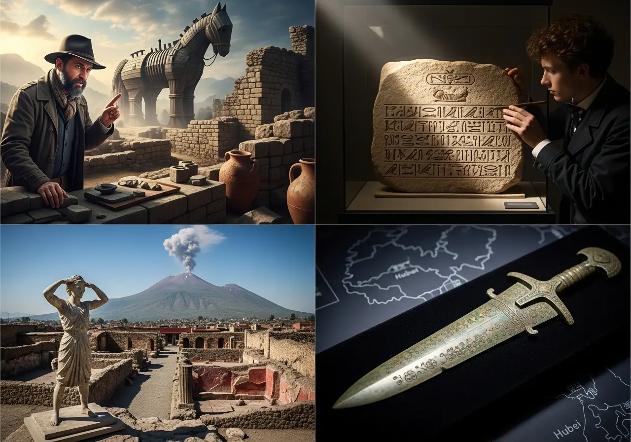 Kako su drevni gradovi izronili iz pijeska vremena