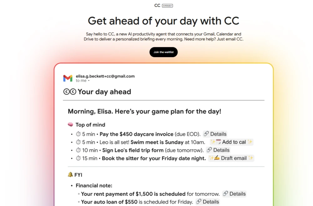 Google CC: Vještačka inteligencija olakšava upravljanje e-mailovima