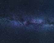 A breathtaking view of the Milky Way galaxy showcasing countless stars in the night sky.