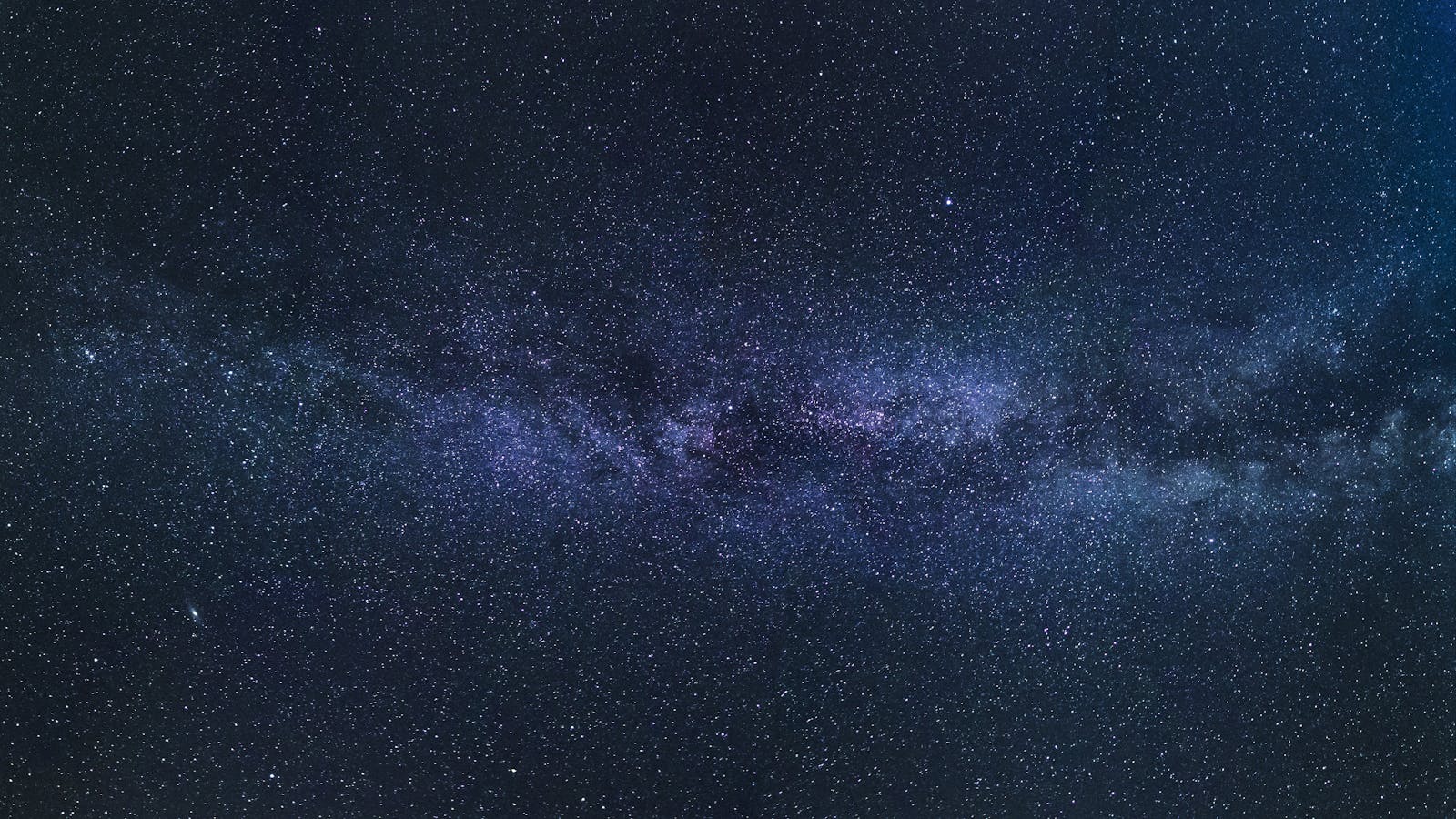 A breathtaking view of the Milky Way galaxy showcasing countless stars in the night sky.