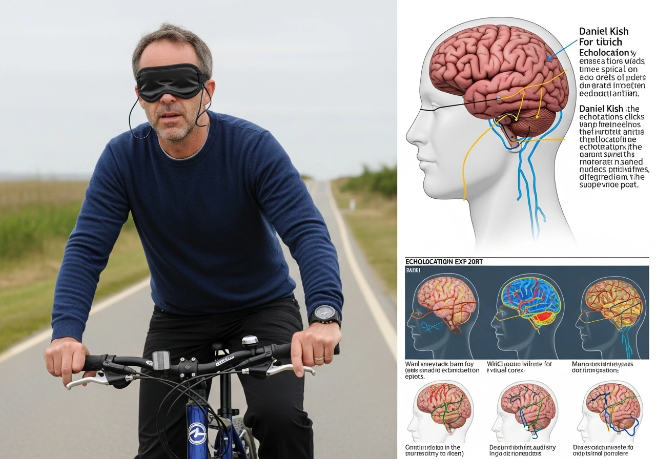 Kako je Daniel Kish ‘vidio’ svijet bez očiju: Eholokacija kao supermoć?