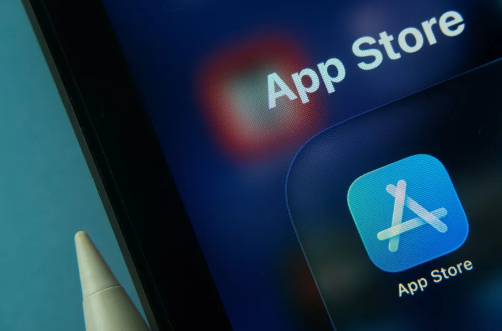 Ekran uredjaja koji prikazuje ikonu Apple App Store