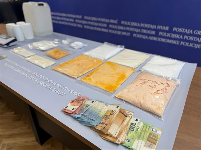 Splitska policija uhapsila 24-godišnjaka sa drogom vrijednom 200.000 eura