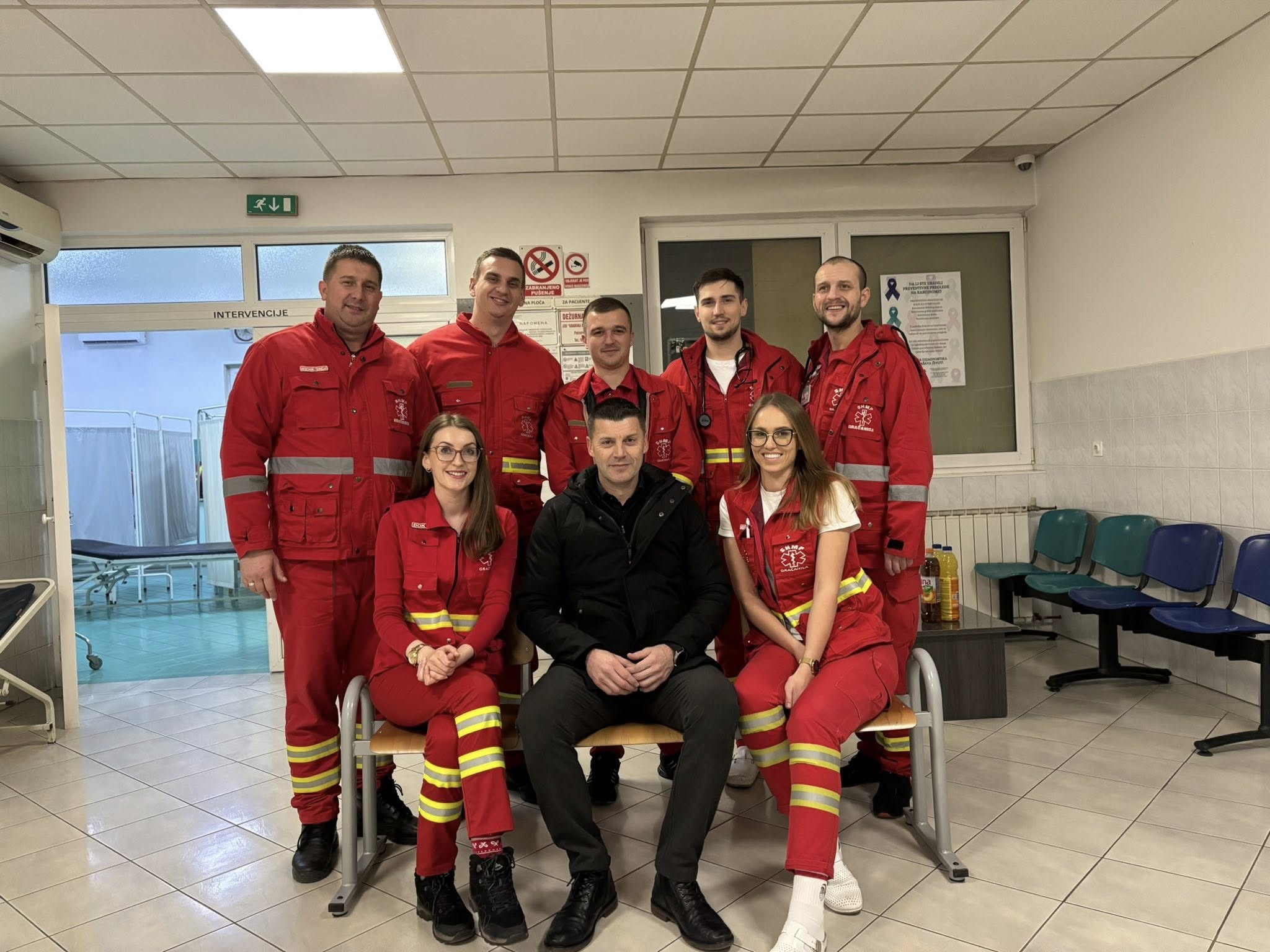 Gradonačelnik Džebo obišao dežurne službe u prazničnoj noći