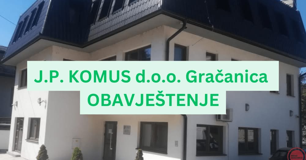 Gračanica: Besplatni odvoz krupnog otpada od 27. marta, Komus i općina organizuju veliku akciju Gračanica: Besplatni odvoz krupnog otpada od 27. marta, Komus i općina organizuju veliku akciju