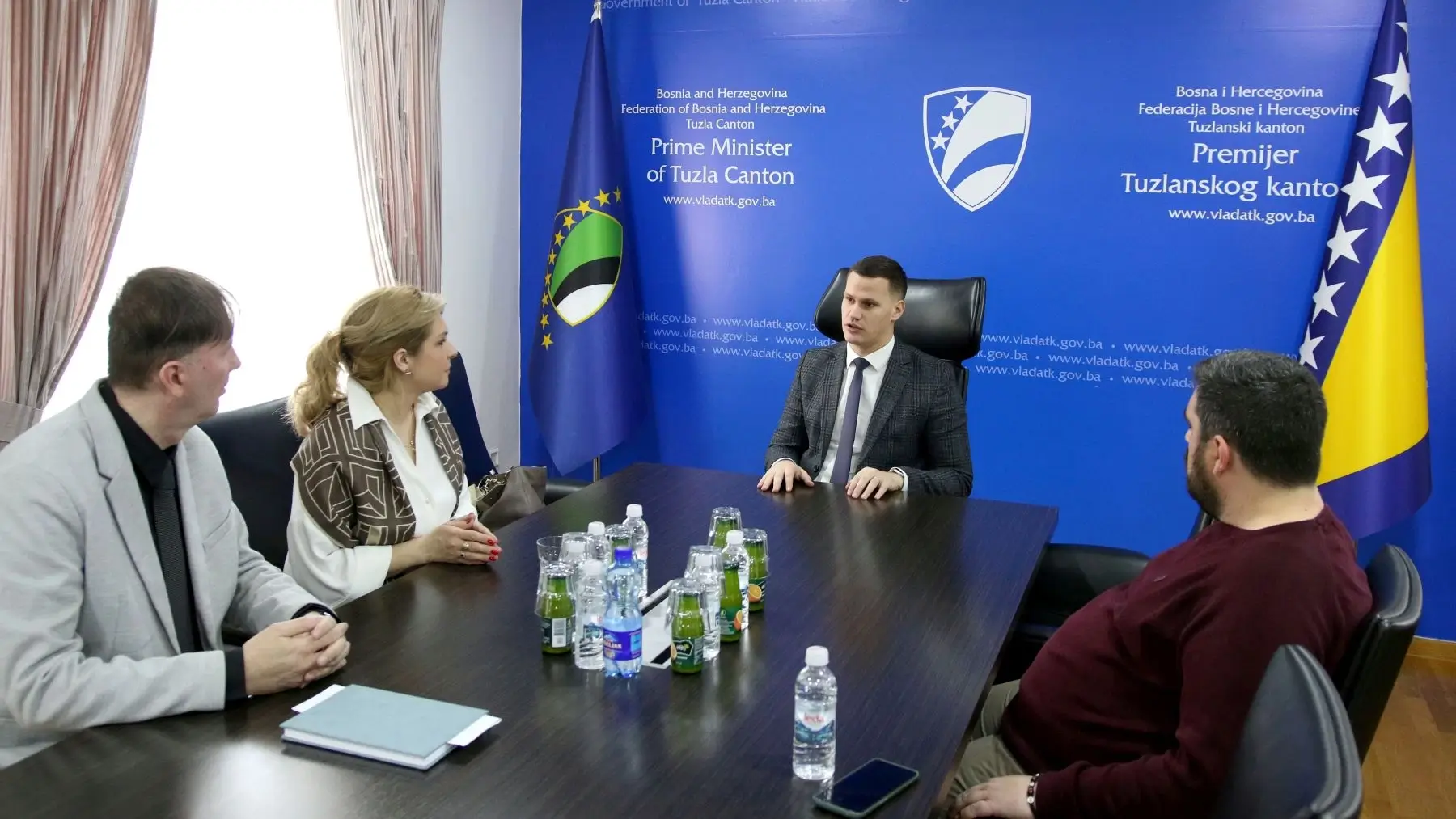 Premijer Halilagić razgovarao sa PONTEM-om Premijer Halilagić razgovarao sa PONTEM-om