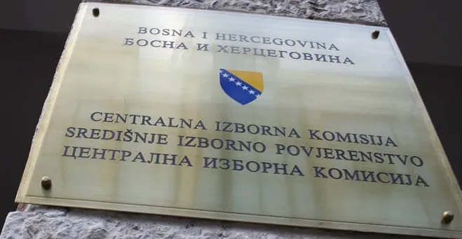 Tabla Centralne Izborne Komisije Bosne i Hercegovine