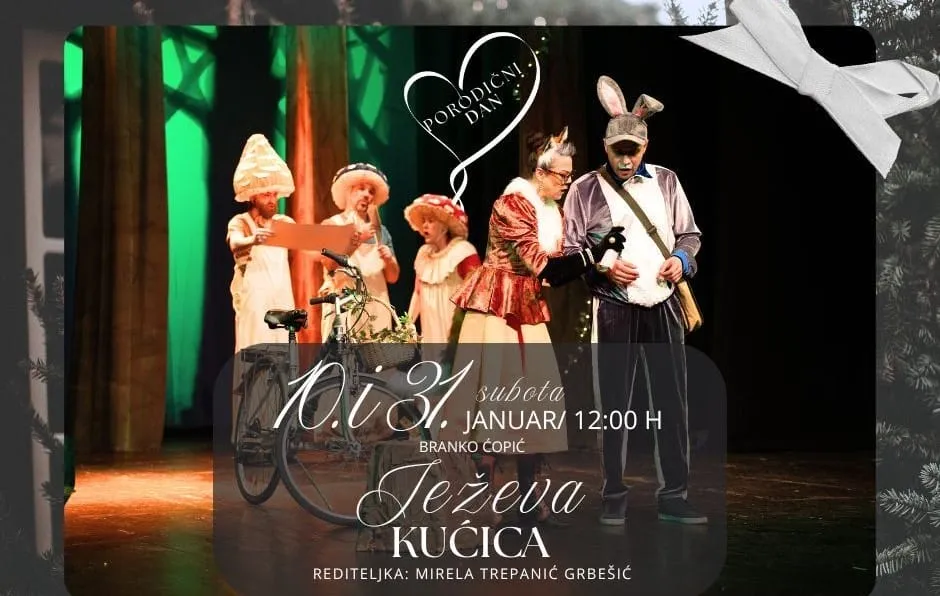 Ježeva kućica: Čarolija na sceni Narodnog pozorišta Tuzla
