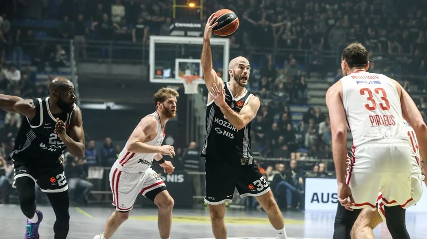 Olympiacos deklasirao Partizan u Beogradu u Evroligi