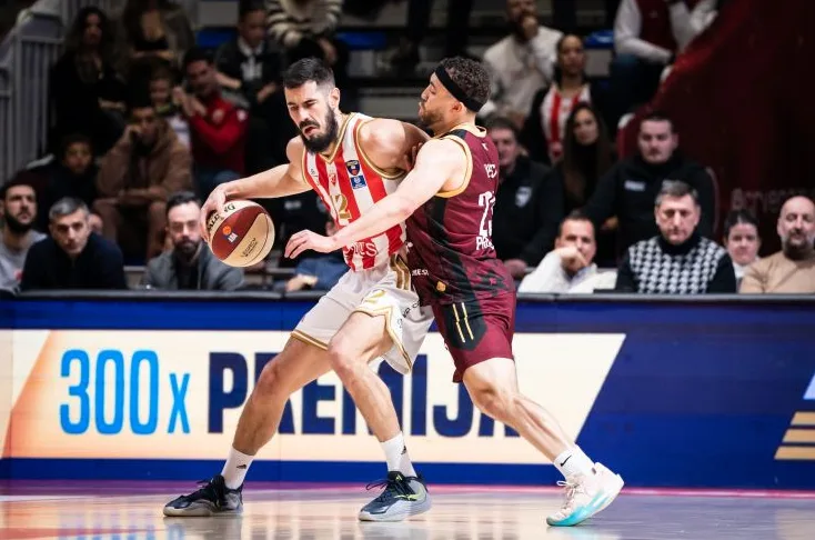 Crvena zvijezda prejaka: Bosna doživjela poraz u ABA ligi