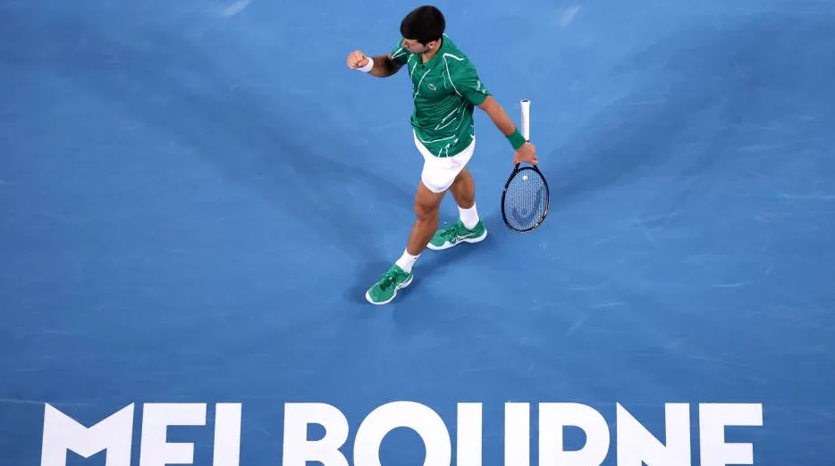 Novak Đoković slavi pobjedu na Australian Openu u Melbourneu
