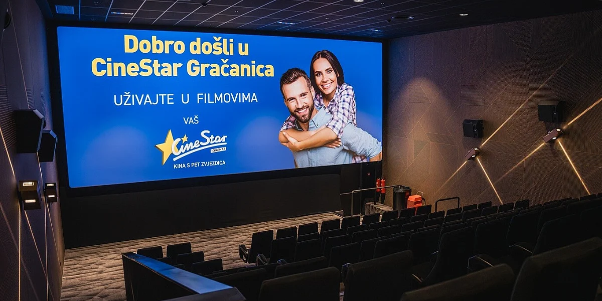 CineStar Gračanica: Najnoviji kino program u Bingo City Centru