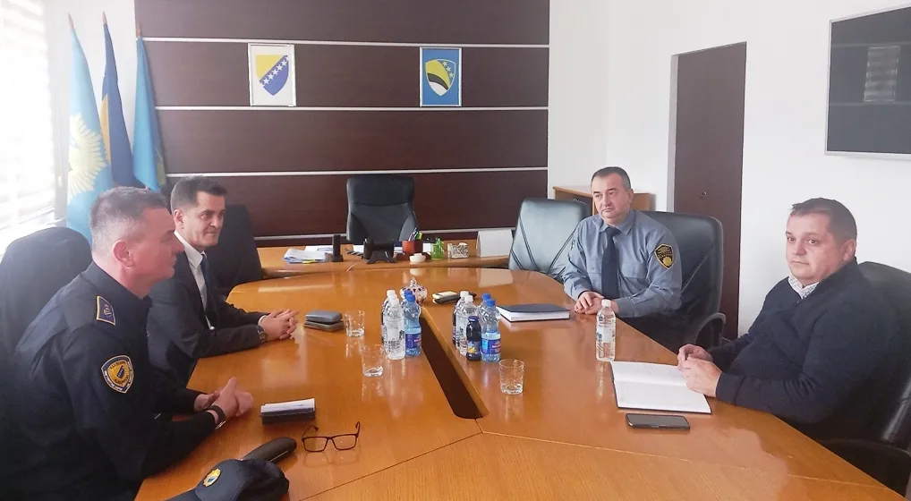 Posjeta šefa Policije Brčko Distrikta MUP-u TK