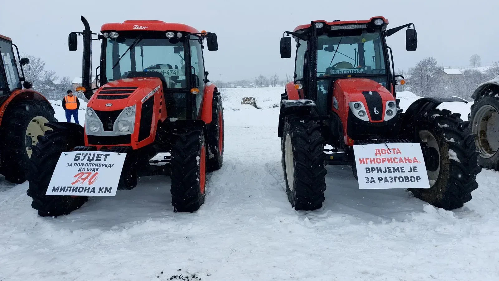 Mljekari u RS protestovali zbog uvoza i niskih cijena