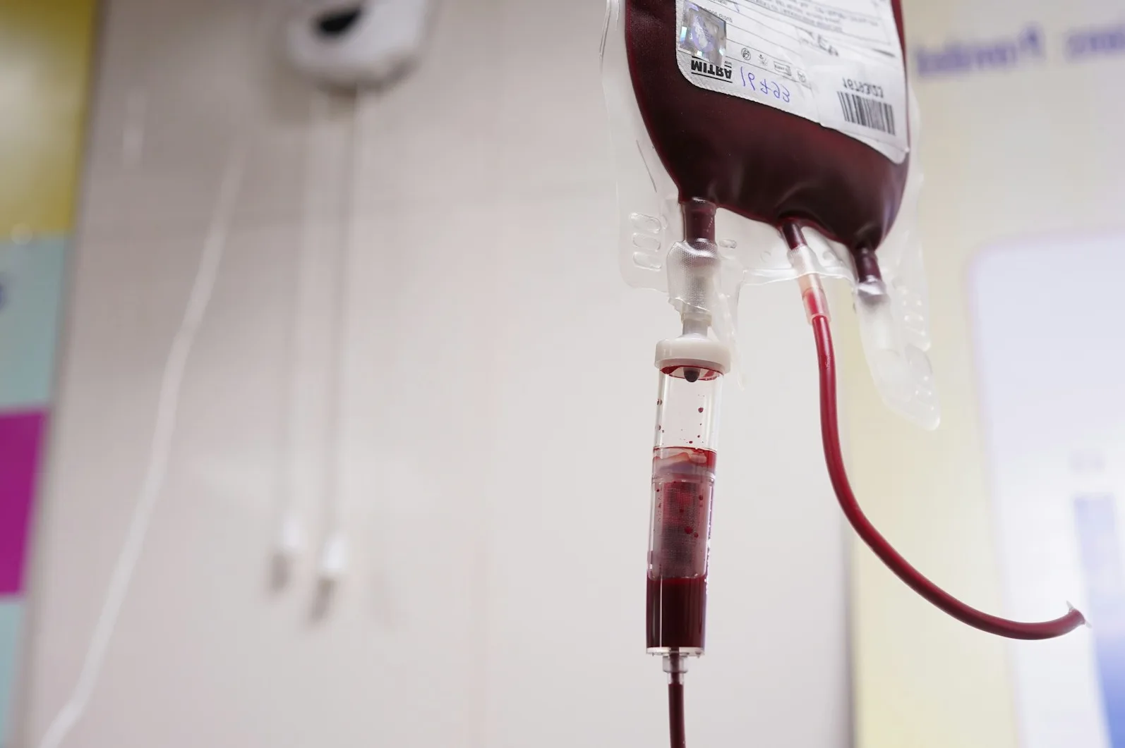 Vreća krvi i infuzija u bolničkom okruženju