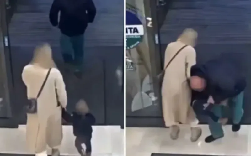 Snimak užasa iz trgovine: Muškarac pokušao otrgnuti jednogodišnje dijete majci iz ruku, djevojčica završila sa slomljenom nogom