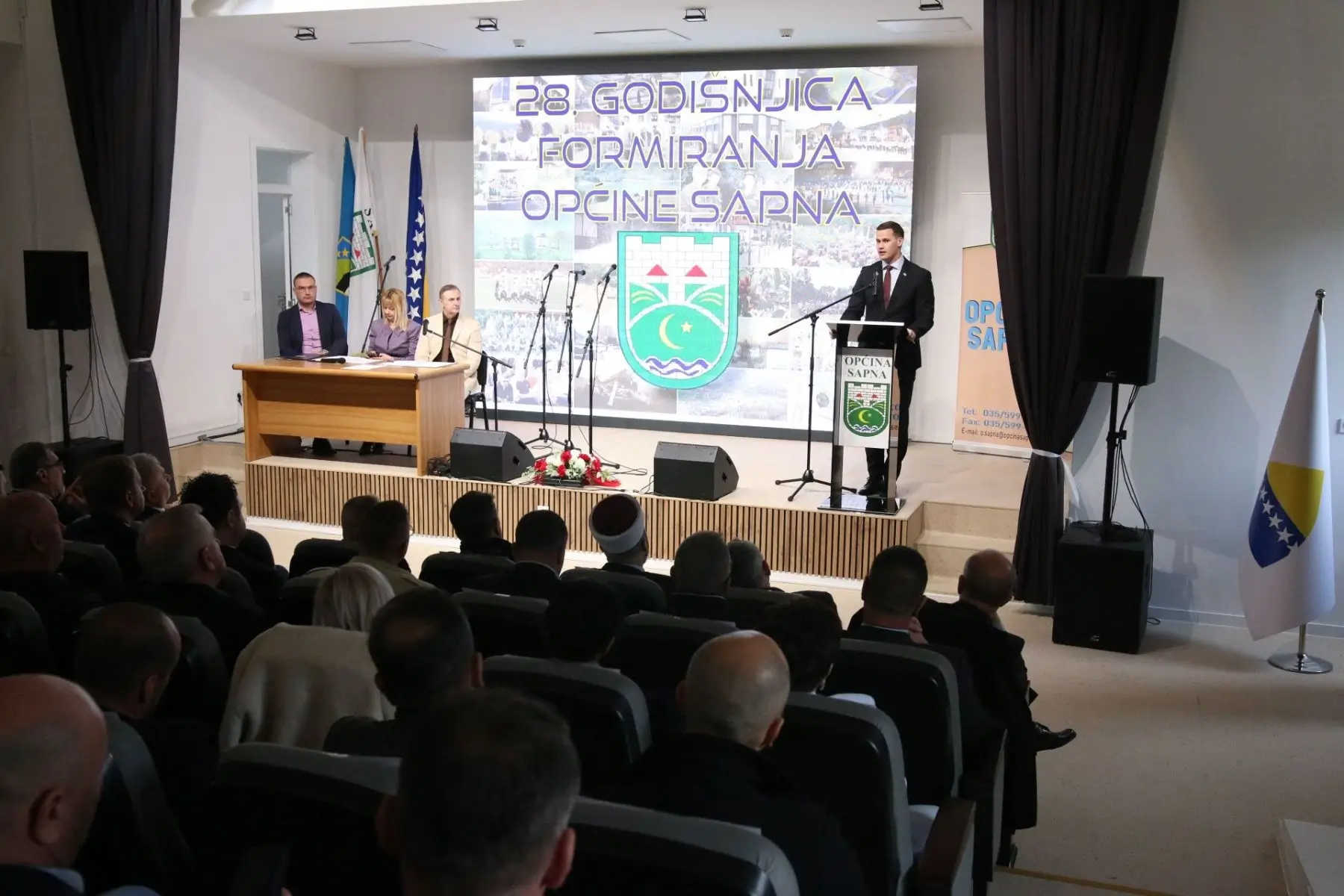 Halilagić u Sapni: Vlada TK partner u razvoju, uloženo dva miliona KM u infrastrukturu i projekte